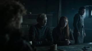 Briennes look at Tormund  Game of Thrones S06E05 [upl. by Nohs974]