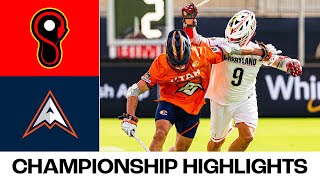 Maryland Whipsnakes vs Utah Archers Full Championship Highlights [upl. by Monreal704]