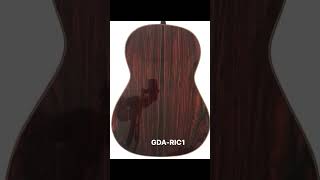 Guitarra de concierto con tapa de Cedro de Canadá ￼ fondo y aros de Cocobolo estuche rígido [upl. by Spragens]