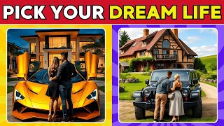 Choose Your Dream Life  City Luxury or Cozy Cabin Life Choices Quiz [upl. by Betthezul527]