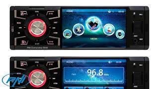 MP5 player auto PNI Clementine 9545 1DIN display 4quot 50Wx4 BT radio FM SDUSB RCA video INOUT [upl. by Eitsyrk]