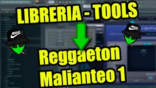 Libreria ✔ FREE REGGAETON MALIANTEO 1 👽 DJ para cualquier DAW MEDIAFIRE [upl. by Notniv]