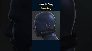 How to Stop Snoring Using Jaw Support Solution snoring apnea sleepdisorder [upl. by Noiwtna]