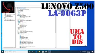 Lenovo Z500 LA9063P Laptop Motherboard Conversion Discrete to UMA [upl. by Egdirdle]