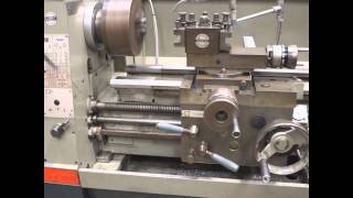 Colchester Master 2500 lathe demo [upl. by Idaline]