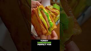 Breakfast Sandwich 🥪 Recipe 😋 foodshorts sandwich [upl. by Aiyotal]