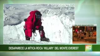 Desaparece la mítica roca Hillary del monte Everest [upl. by Divod]