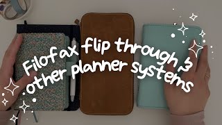 Filofax flip through amp other planner systems  heartsfailing [upl. by Neils]