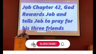 Job 42 The Book of Job Catholic Bible Study Father Tim Peters [upl. by Lleznod]