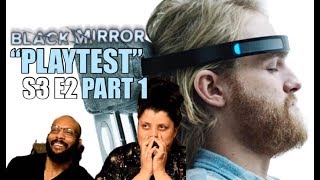 Black Mirror S3 E2 quotPlaytestquot  REACTION Part 1 [upl. by Lolande]