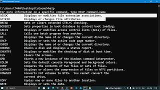 BEST CMD COMMANDS MUST KNOW WINDOWS 10 [upl. by Enriqueta]