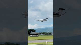 Gulfstream G500 airplanespotting avgeek planespotting spot airplane fyp shorts [upl. by Ettenawtna466]