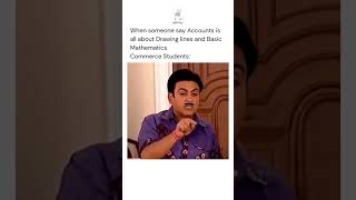 Meme scene from TMKOC  Accounts students can relate commercememes accountsclasses vaibhavclasses [upl. by Ezana72]