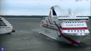 quotSiljaquot Present  MS Baltic Queen in Tallinn quotLeBateauBlogquot TALLINK [upl. by Alarise]