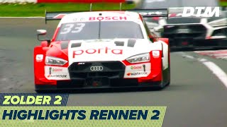 Rast mit viertem ZolderSieg  Kubica Dritter  Highlights Rennen 2  DTM Zolder 2 2020 [upl. by Etiuqal]