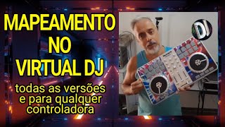 Como fiz o Mapeamento da minha Controladora  VIRTUAL DJ [upl. by Rossuck383]