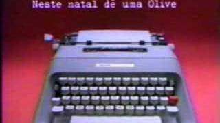 Comercial antigo  Natal Olivetti [upl. by Harias]