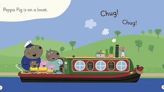 Read Aloud 38 Peppa Pig  The Canal Boat⚓️ Incredible Peppa Pig 50 Book Collection [upl. by Kellby489]