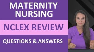 Maternity Nursing NCLEX Review Questions and Answers [upl. by Christoffer]