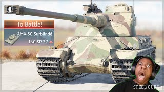 RAREST and EXPENSIVE tank in game AMX50 Surblinde 💥💥💥 The LONGEST Grind for Leclerc [upl. by Baer12]