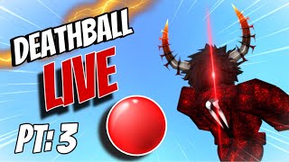 🔴PLAYING RANKED IN DEATH BALL  Roblox  LIVE PT3 [upl. by Torrey349]