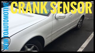 How to Replace the Crank Sensor on a 2001 Mercedes C240 [upl. by Aset363]