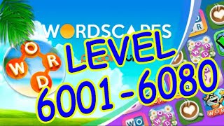 WordScapes Level 60016080 Answers  Master 1 [upl. by Landa]