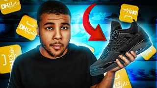 The BEST Dhgate Jordan 4s 2024 Dhgate Jordan 4 Review [upl. by Acirre]