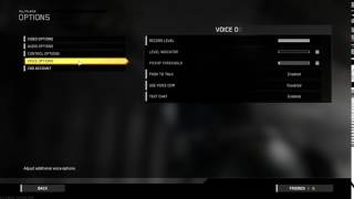 How to Enable Voice Chat In Call of Duty Infinite Warfare [upl. by Russo]