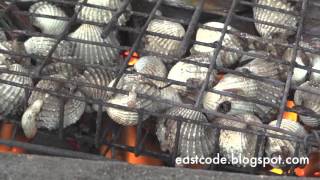 mussels and cockles grilling technique Thai style [upl. by Meeka219]