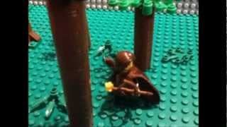 Lego Lord of the Rings the battle for Ithilien [upl. by Ahsemac]