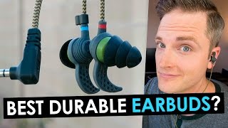 Durable Earbuds Review — Tough Tested Earbuds [upl. by Oedama461]