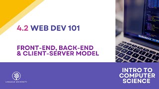 Web Dev 101  FrontEnd BackEnd amp ClientServer Model [upl. by Anerahs305]