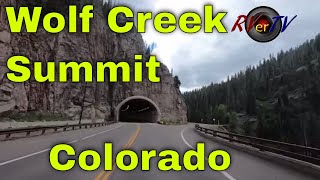 South Fork  Wolf Creek Summit  Pagosa Spring Colorado US 160 [upl. by Sanoj]