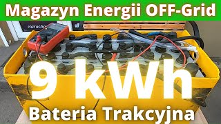 Bank Energii z Ogniw Trakcyjnych Fotowoltaika z akumulatorem jako magazyn S5E033 [upl. by Forkey548]