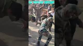 army soldier dance tera year bolda song army [upl. by Dragon]