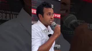 Vivek convinces man to vote for Trump shorts politics fyp [upl. by Llertac]