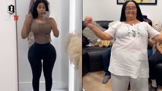 Cardi Bs 86 Year Old Grandma Shows Off All Her Moves On The Dance Floor 💃🏾 [upl. by Jemina815]