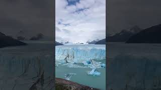 I cant believe my eyes Perito Moreno Glacier is a beautiful powerful sight to see Argentina [upl. by Marchall]