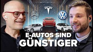 Studie Elektroautos sind BILLIGER als Verbrenner  mit Johannes Buberger [upl. by Amaras]