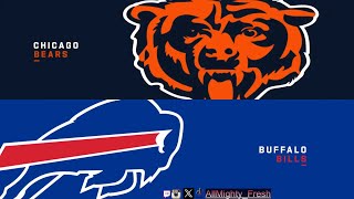 NFL Preseason  Bears Vs Bills  Fresh Football Reaction [upl. by Wilma]