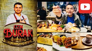 Czn Burak Restaurant In Dubai  World Best Delightful Cuisine  CznBurak  PeopleVsFood [upl. by Wilhelmine]