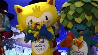 Melhores Momentos  Mascotes Olímpico e Paralímpico Rio2016 [upl. by Kylander]