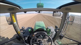 Dämme fräsen Teil 1 Cabview John Deere 6145 R  Struik Varix 3000 [upl. by Dempster]