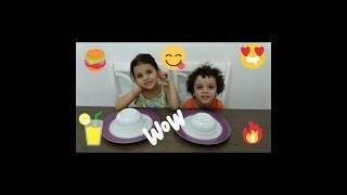 تحدي اكل صحي وغير صحي  😋😋 Challenge eating [upl. by Nancey443]