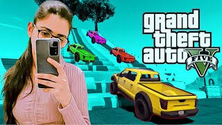 🔴GTA V Stunts Sky High Parkour gtav gta gtavonline gta5 shorts [upl. by Anasus]