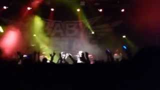 BABYMETAL Onedari Daisakusen very short Forum London 7th July 2014 [upl. by Dlarrej37]