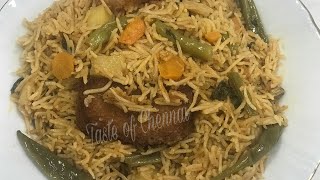 Vegetable Biryani Muslim Style In Tamil  Vegetable Biryani In Tamil  Delicious Veg Biryani Recipe [upl. by Younger]