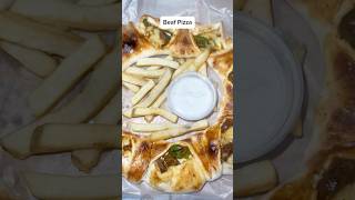 Beef Pizza For Pizza lover beef pizza pizzalover recipe shorts short [upl. by Mariele]