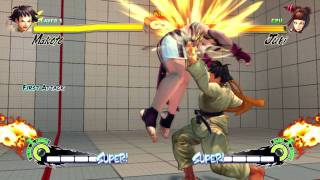 SSFIV AE PC Move Swap Juri x Yun and Makoto x Seth [upl. by Plantagenet943]